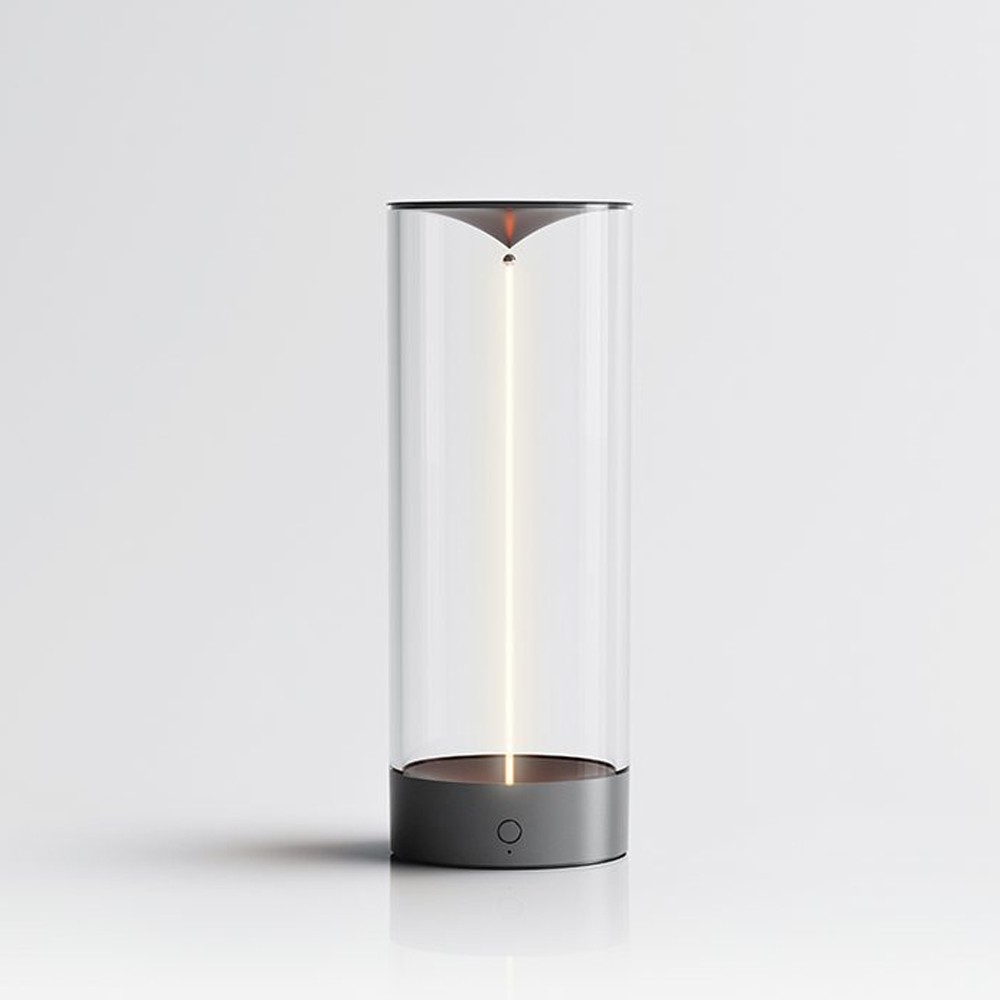 چراغ شارژی رومیزی PLX 7003 طوسی