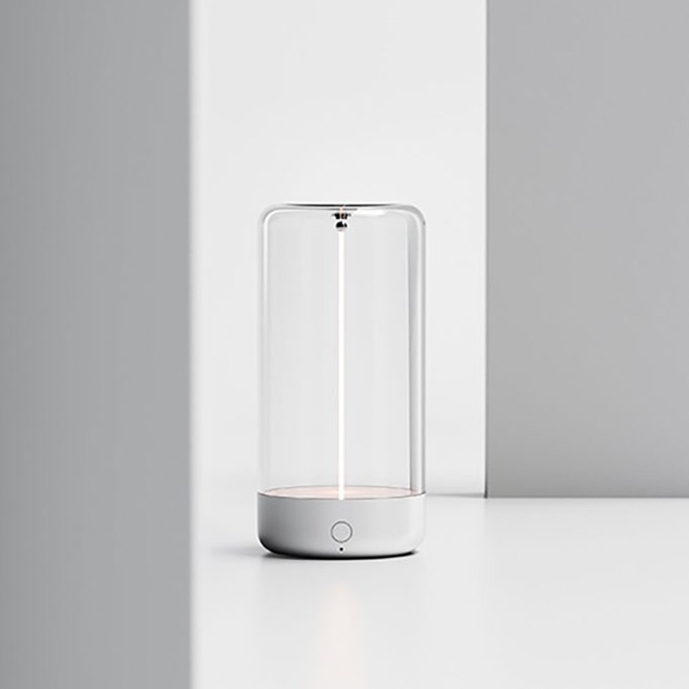 چراغ شارژی رومیزی PLX 7004 سفید