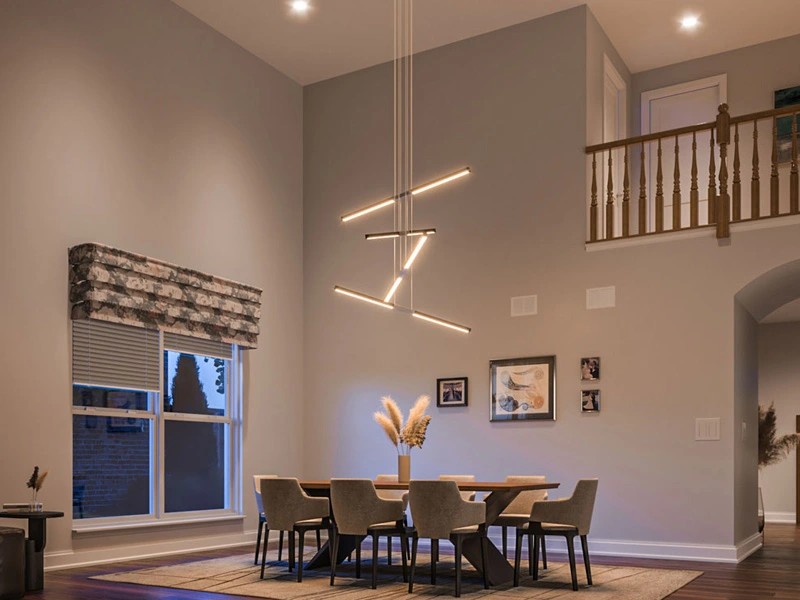 نورپردازی پذیرایی مدرن با روش های ساده | بهترین لامپ برای سقف پذیرایی