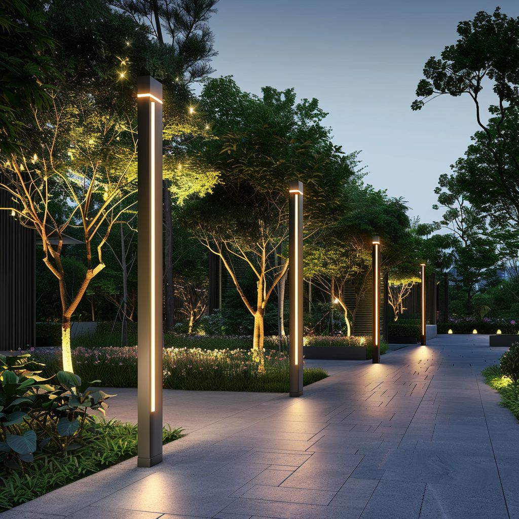 قیمت چراغ پارکی