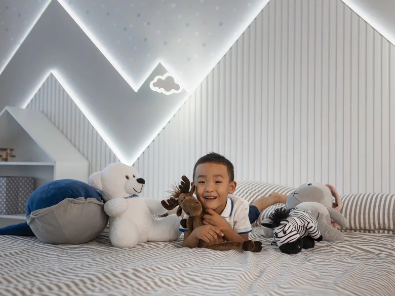 نورپردازی اتاق کودک | اصول و تجهیزات + مشاوره رایگان